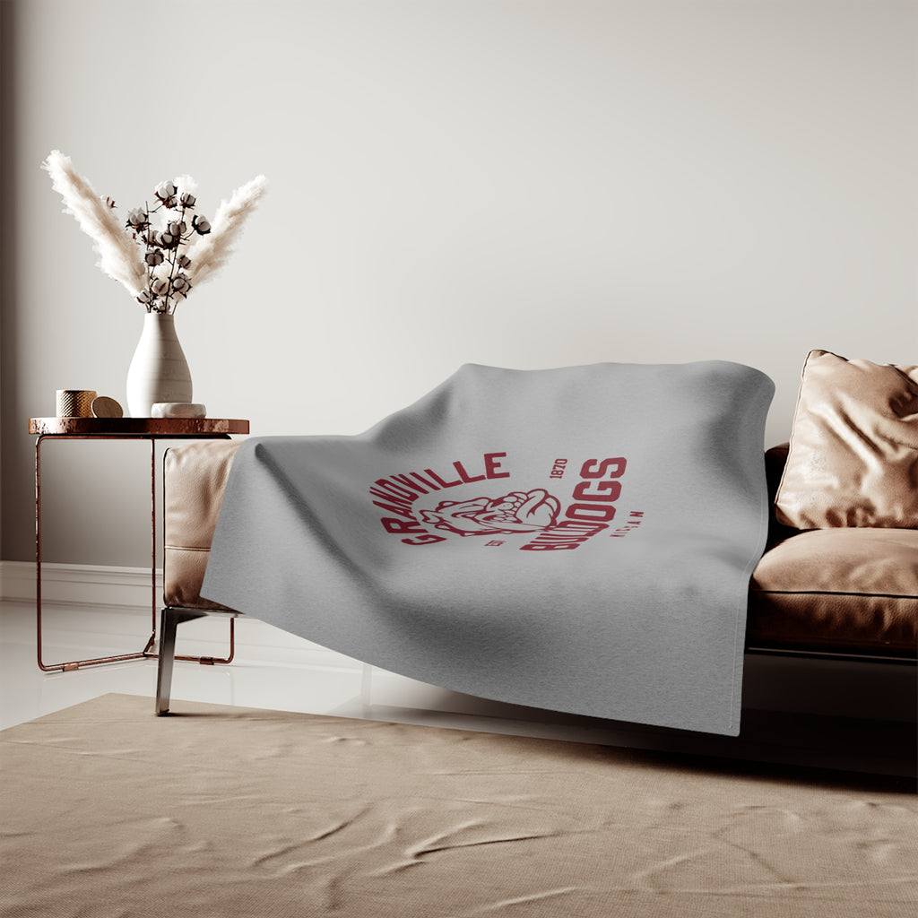Grandville Bulldogs Sweatshirt Blanket | Grandville