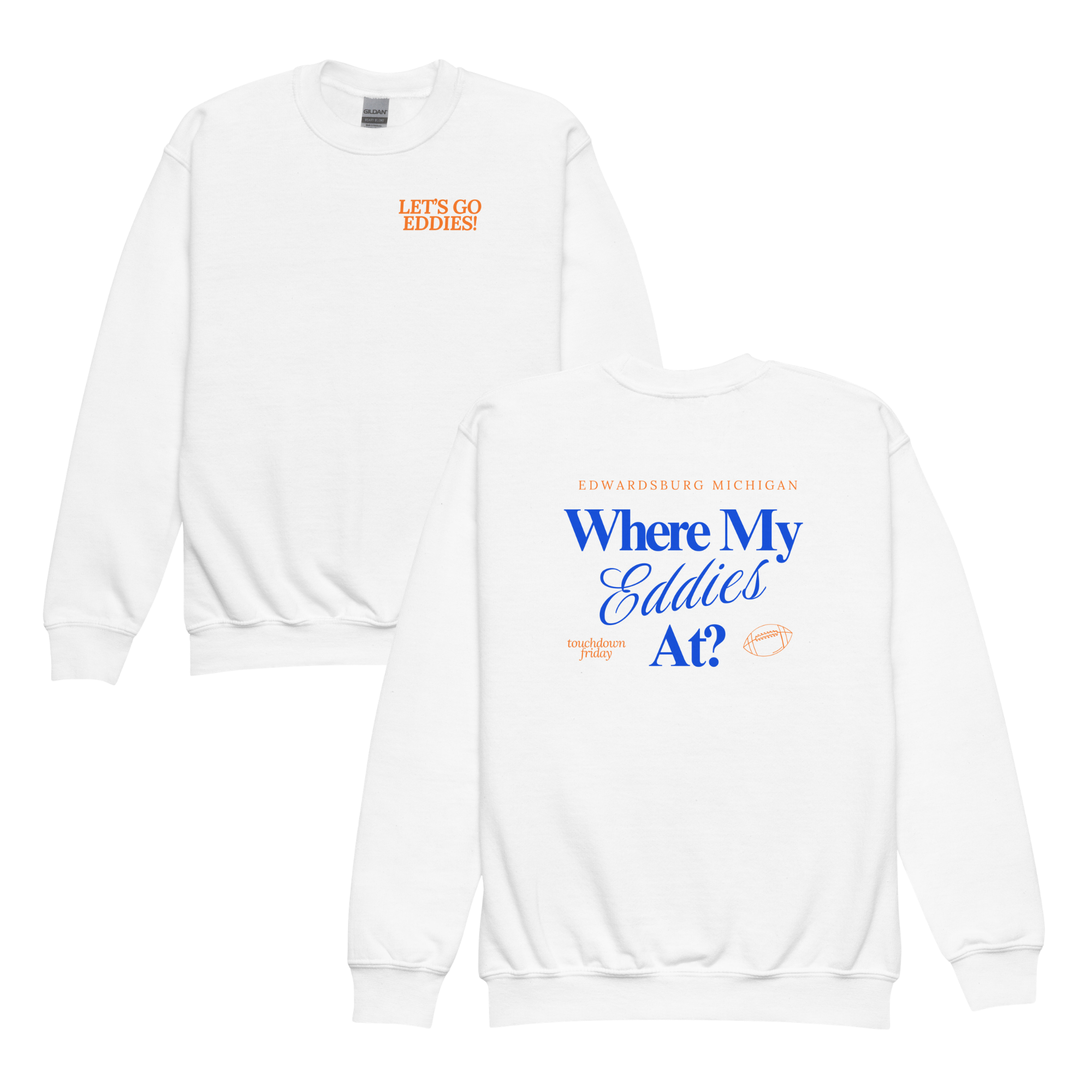Youth Where My Eddies At? Crewneck | Edwardsburg