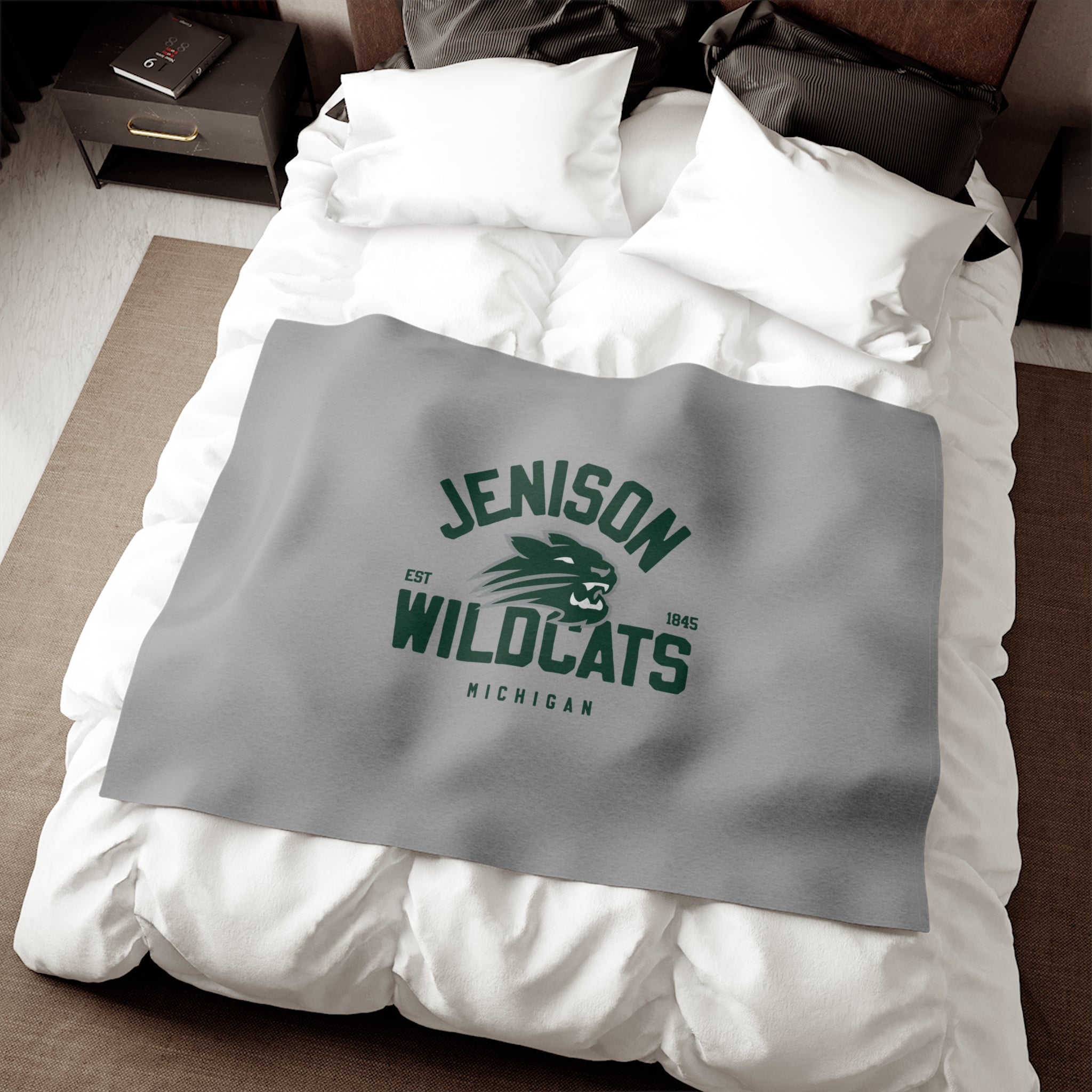 Wildcats Sweatshirt Blanket | Jenison